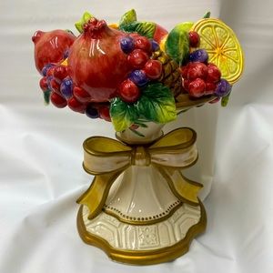 Fitz and Floyd Candle Holder